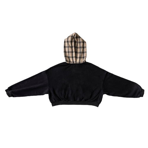 Multi-Flannel Hoodie